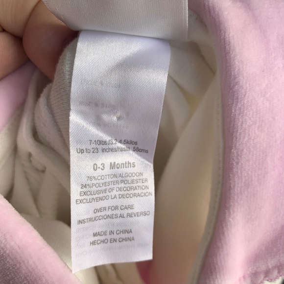 Little Impressions Little Bo Peep Footed Romper Sleeper Outfit 0-3m Vtg. 90s Y2K - Picture 7 of 11